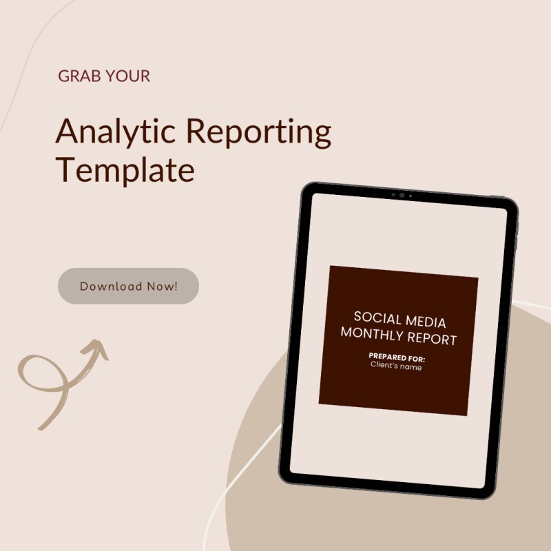 Social Media Analytic Reporting Template