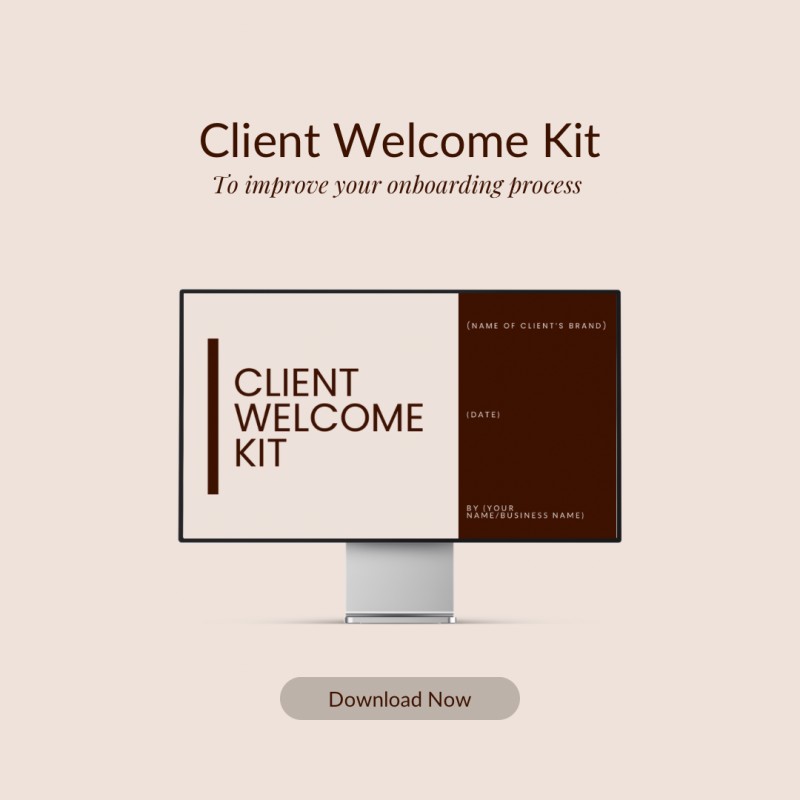 Welcome Kit Template