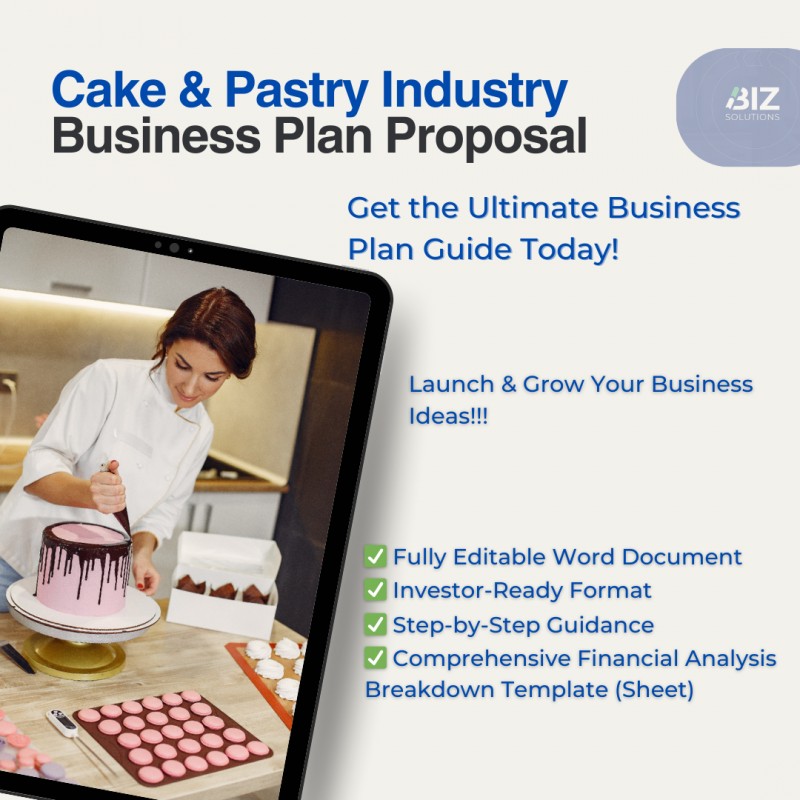 BUSINESS PLAN FOR CAKE BUSINESS - Current Cakes LTD