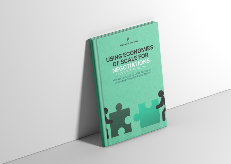 Using Economies of Scale for Negotiations