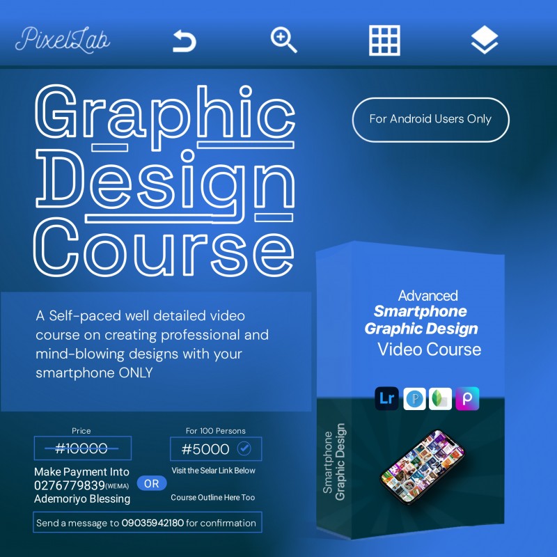 Smartphone Graphics Design Course