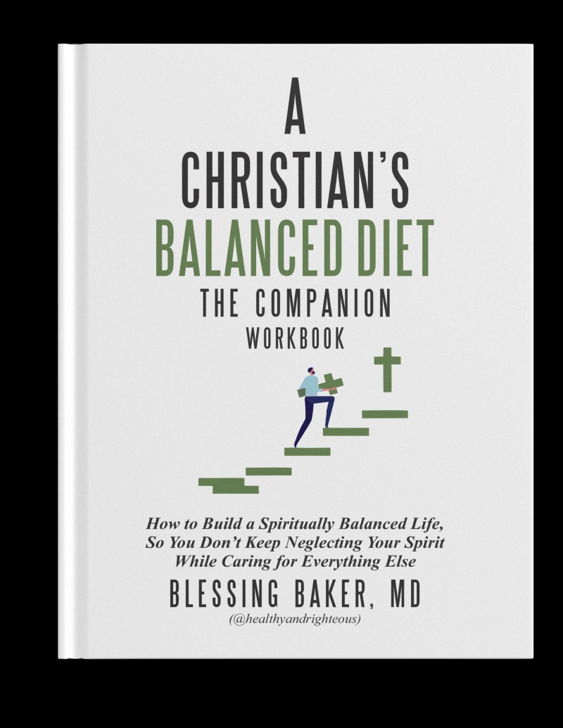 A Christian's Balanced Diet Fillable Workbook
