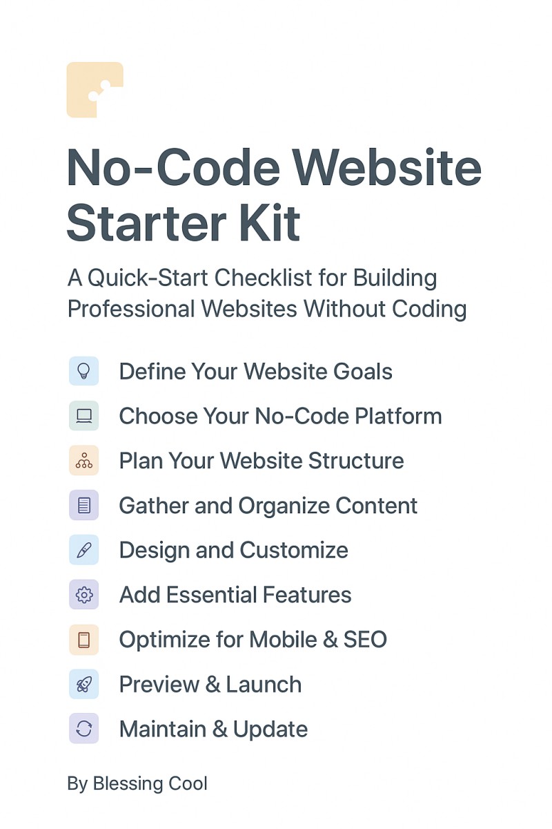 The No-Code Website Starter Kit