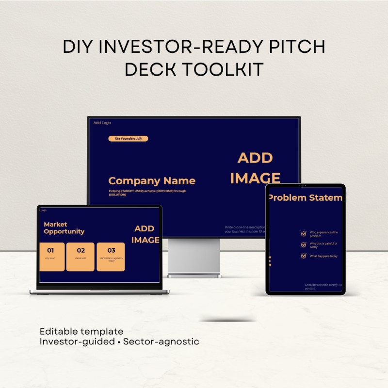 DIY Investor-Ready Pitch Deck Toolkit