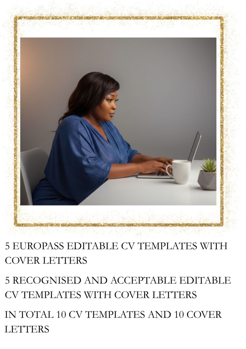 5 Europass cv templates and matching cover letters