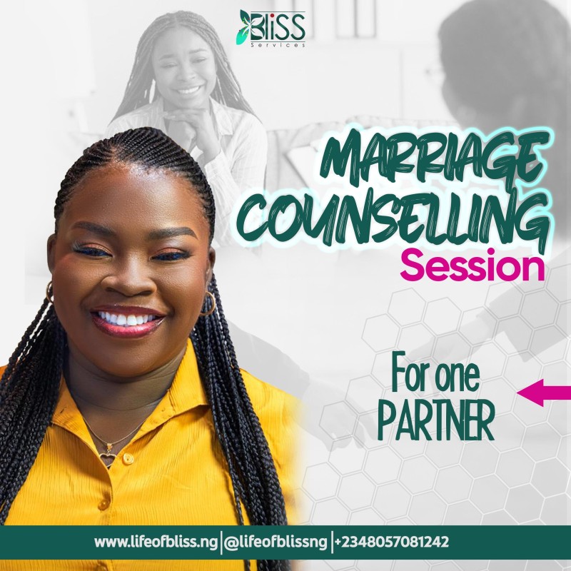 Marriage Counseling (One Session for One Partner)