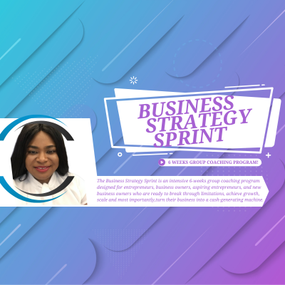 6 Week Business Strategy Sprint! Group Coaching