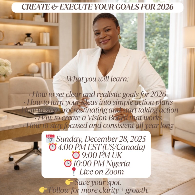 Join Me at the Webinar, Where Vision Becomes Action!