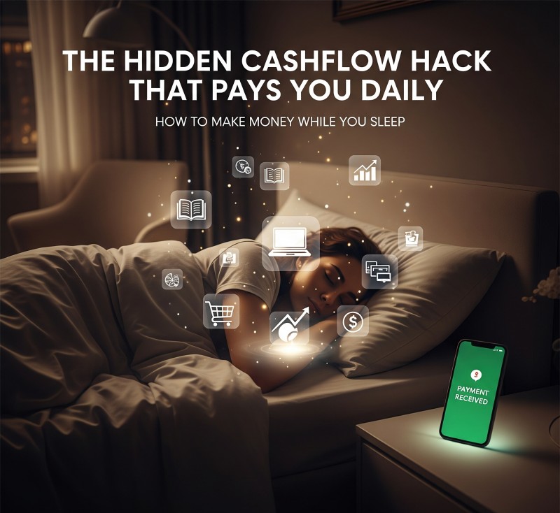 The Hidden Cashflow Hack that pays you daily: How To Make Money While You Sleep