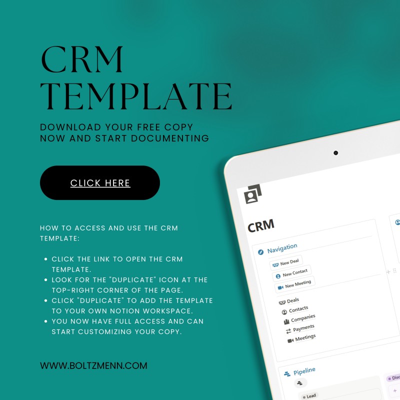 Boltzmenn CRM