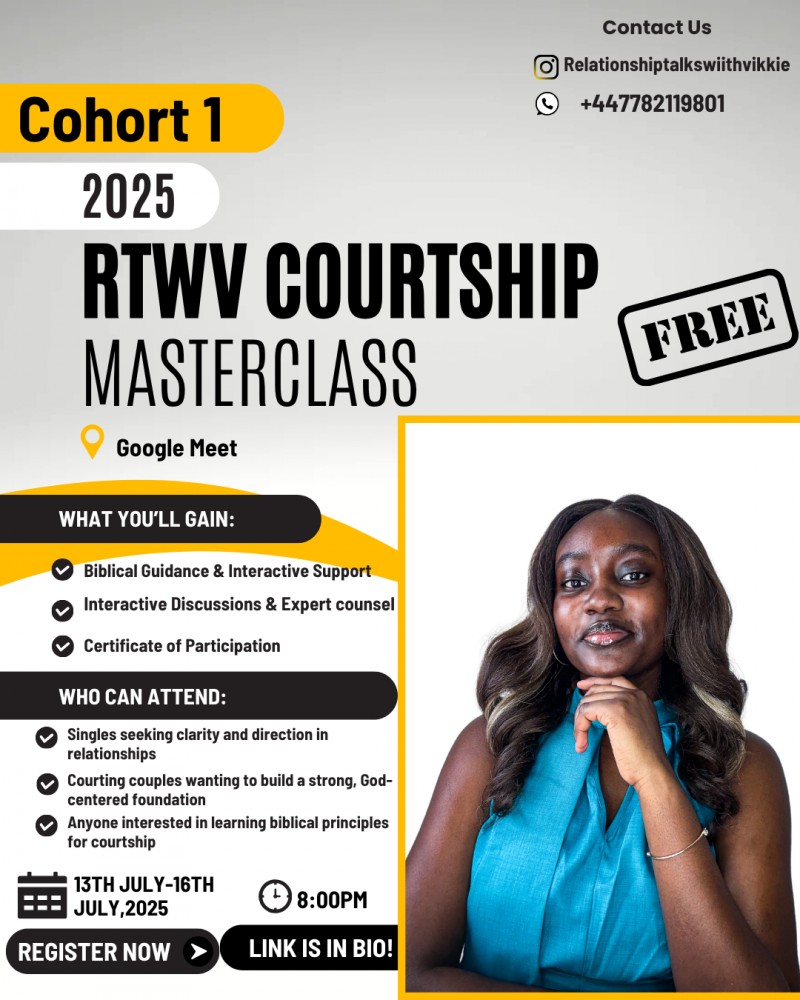 Courtship Masterclass: Before I Do