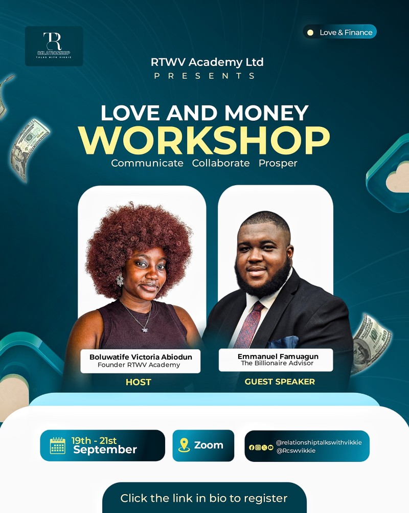 LOVE & MONEY WORKSHOP