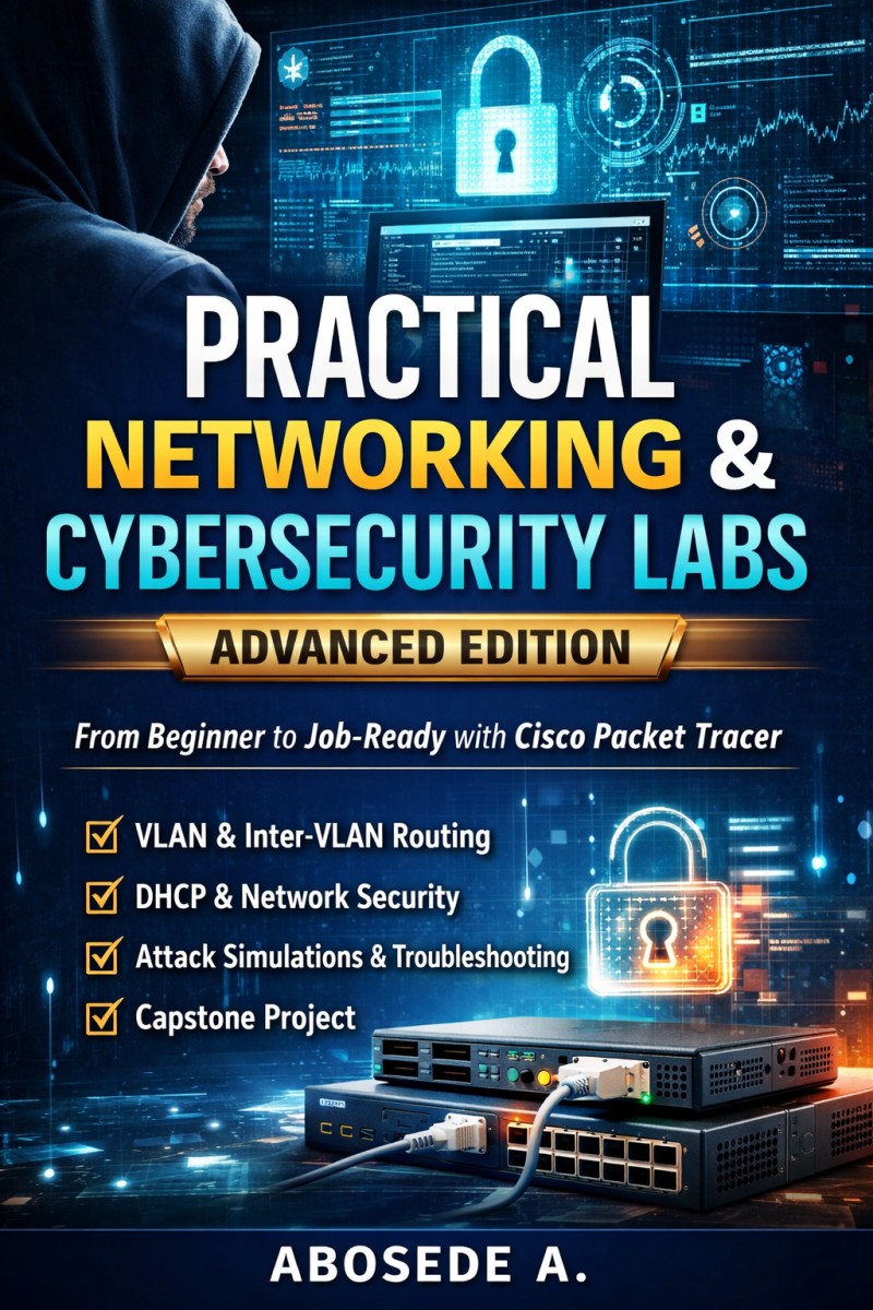 Practical Networking & Cybersecurity Labs. From Beginner to Advanced with Cisco Packet Tracer