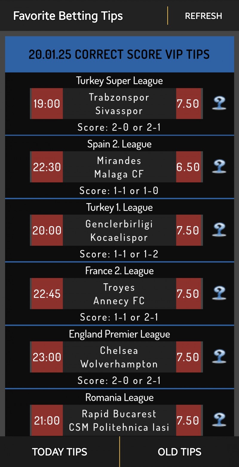 Favorite betting tips vip mod apk