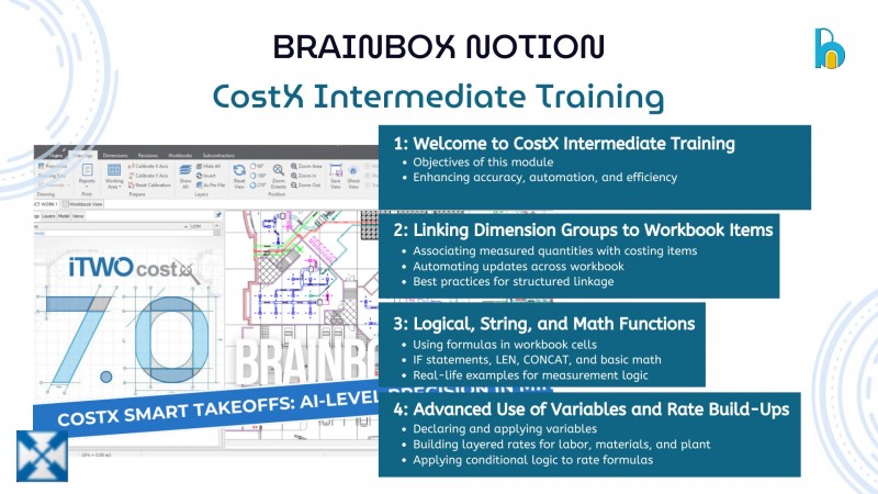 COSTX (INTERMEDIATE COURSE)