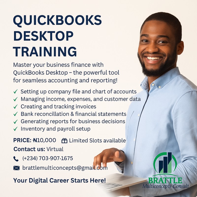 QUICKBOOKS DESKTOP TRAINING