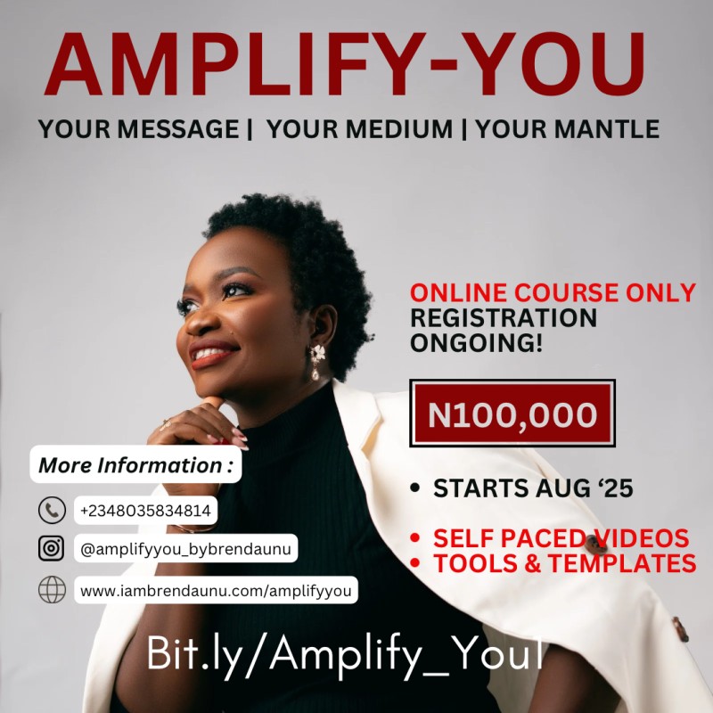 AMPLIFY YOU online course only