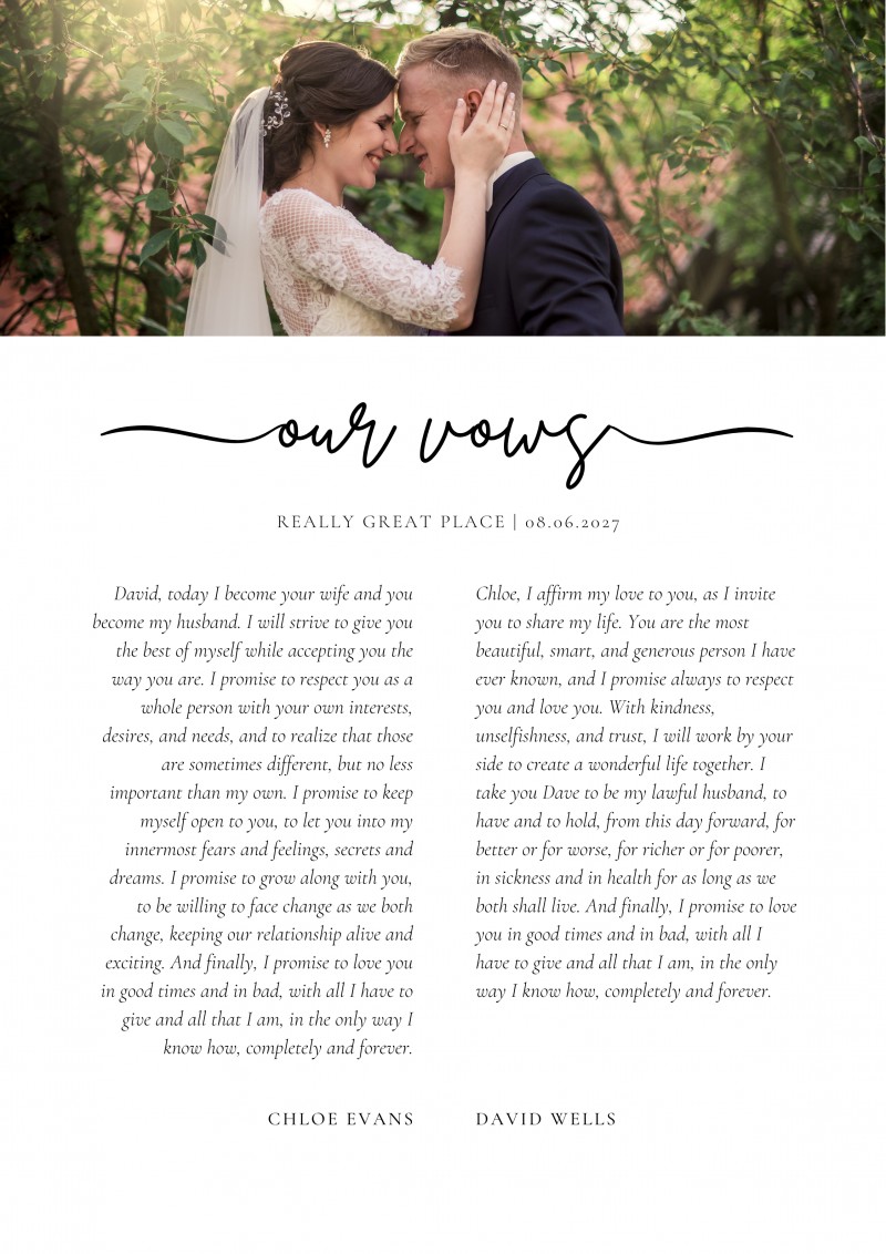 Elegant Wedding & Brunch Invitation – Printable PDF Template