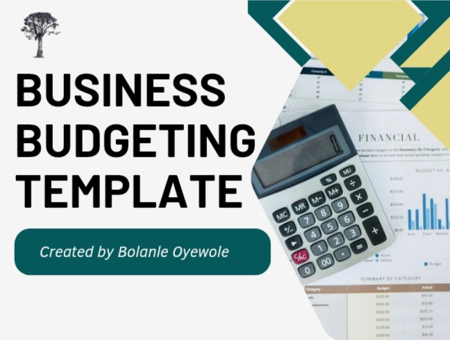 Monthly Budget Template