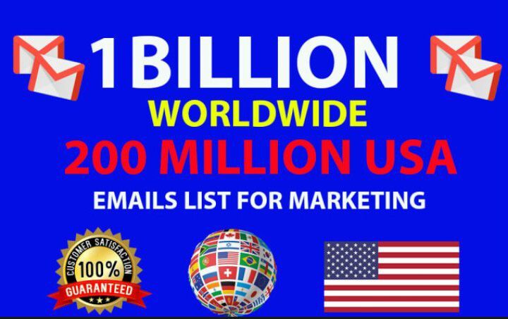 Download Over 1-Billion Worldwide Emails and Business Database