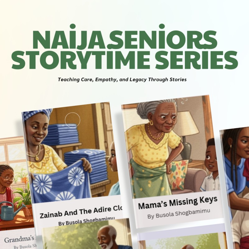 The Map of Mama Olu's Hands (Every Line Tells a Story. Every Wrinkle Holds a Lesson.)