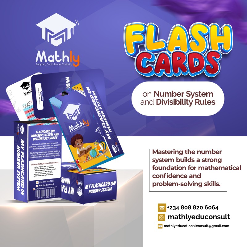 My Flash card on Number System