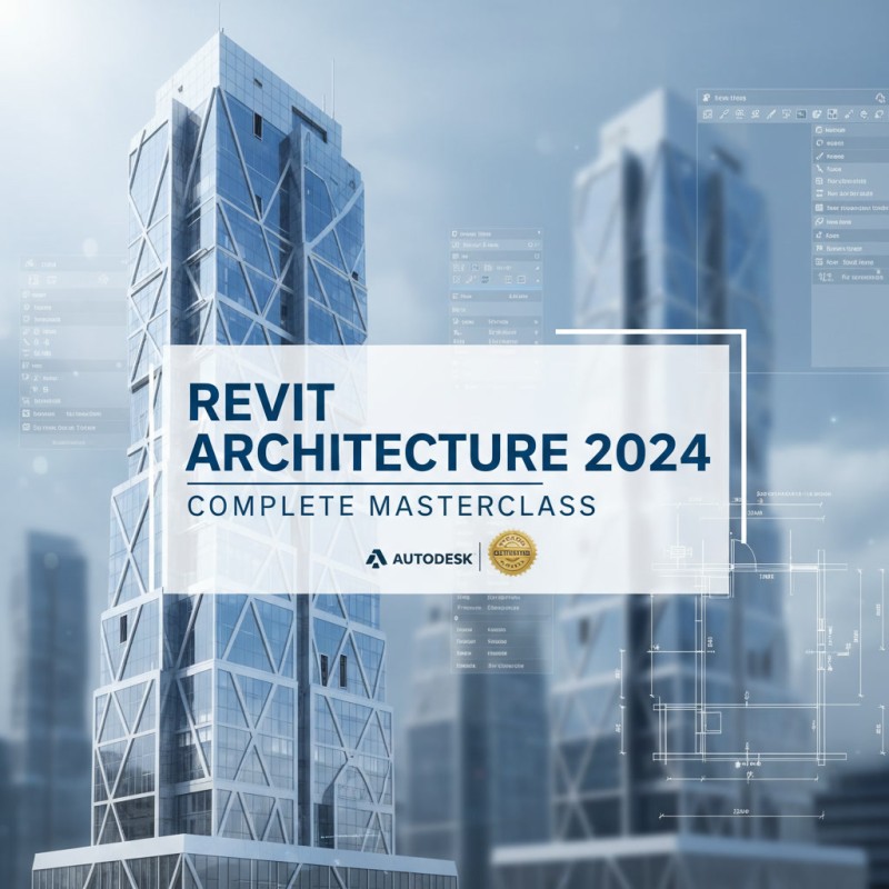 Autodesk Revit Architecture 2024 – Complete Beginner to Advanced Masterclass