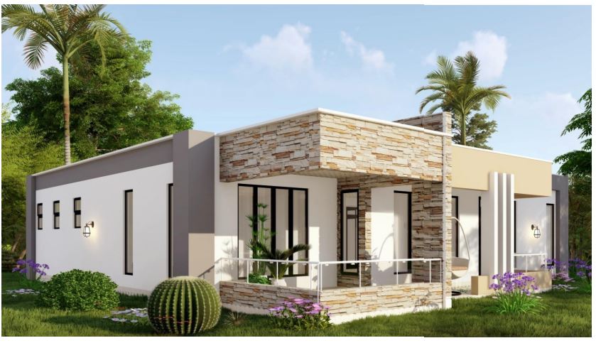 Proposed 3-Bedroom Bungalow Plan (PDF)