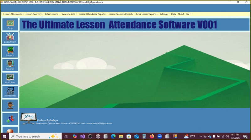 Lesson Attendance System