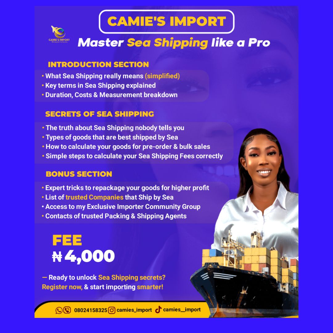 SEA SHIPPING COMPLETE BOOTCAMP