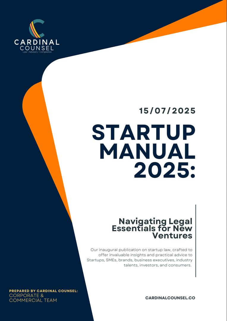 Startup Manual: A Legal Handbook for Founders