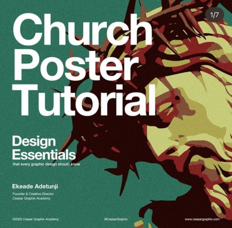 Church Poster Tutorial