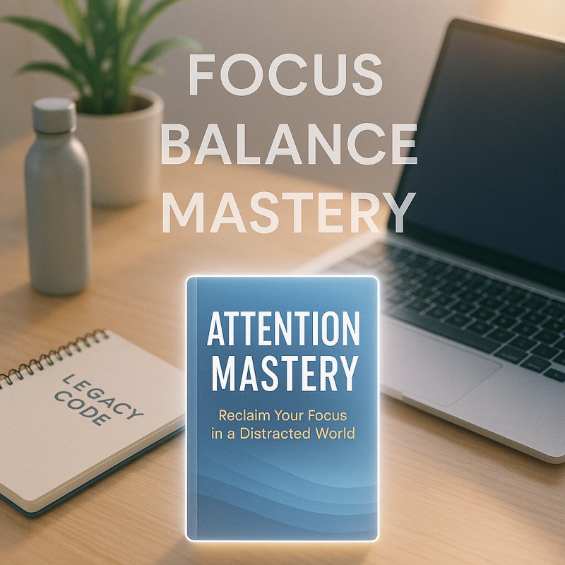 Attention Mastery: Reclaim Your Focus in a Distracted World.