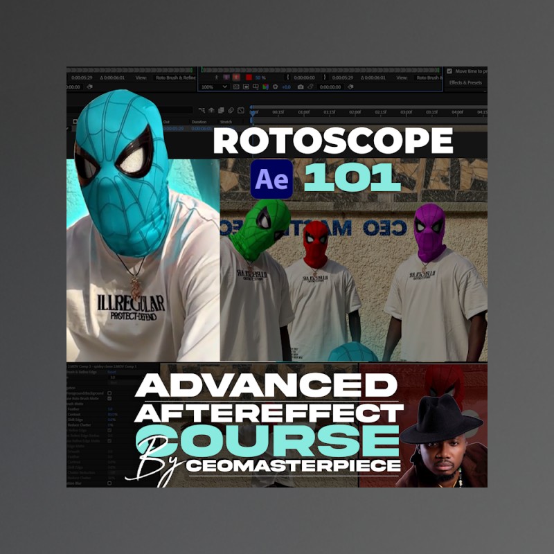 ROTOSCOPING 101 (AFTEREFFECTS COURSE)