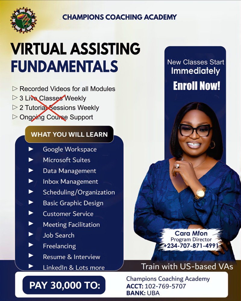 Fundamentals of Virtual Assisting - Self Paced, Online, Virtual Assisting Training