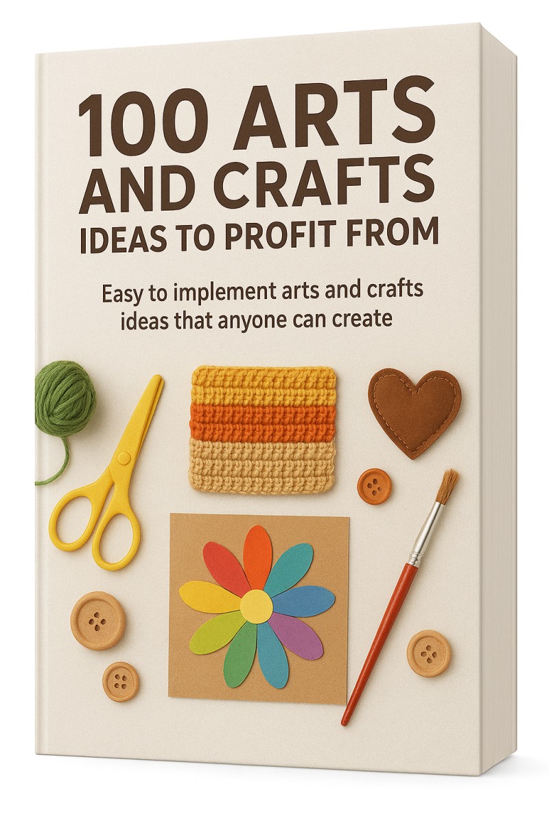 100 ARTS & CRAFTS IDEAS TO PROFIT FROM