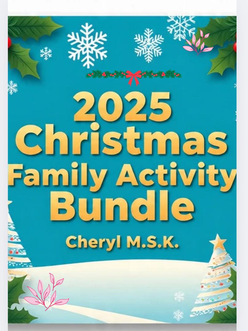 2025 Christmas Family Activity Bundle