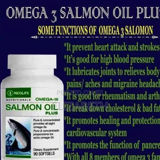 Omega 3 Salmon oil plus