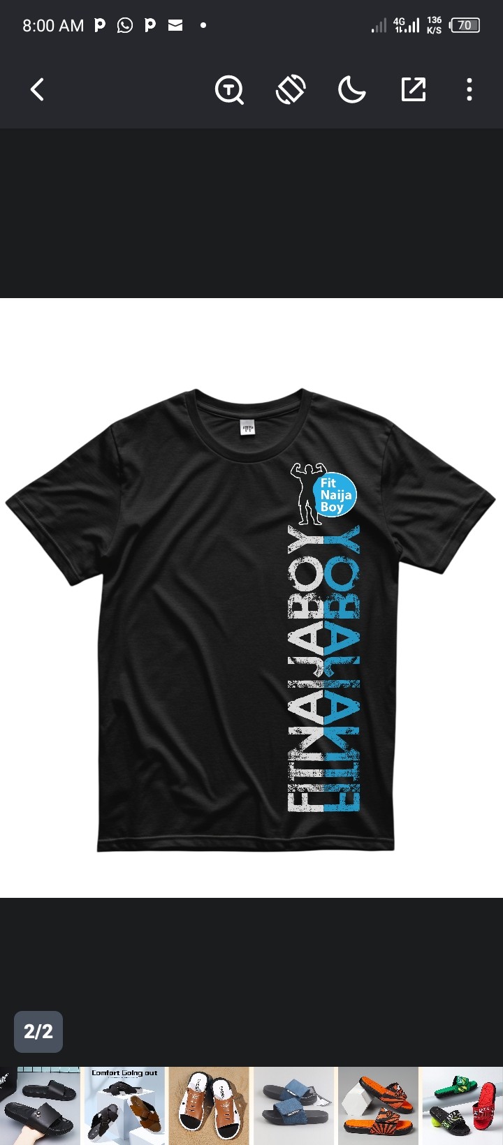 Branded FitNaijaBoy tee-shirt