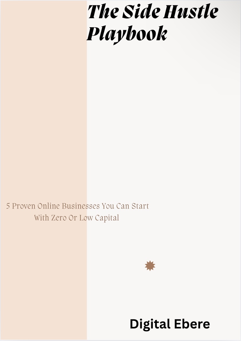 The Side Hustle Playbook: 5 Proven Online Businesses You Can Start Today