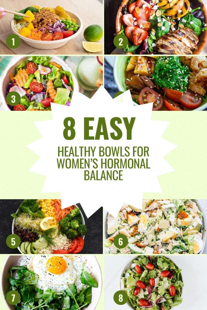 8 EASY HEALTHY MEALS FOR WOMEN HORMONES