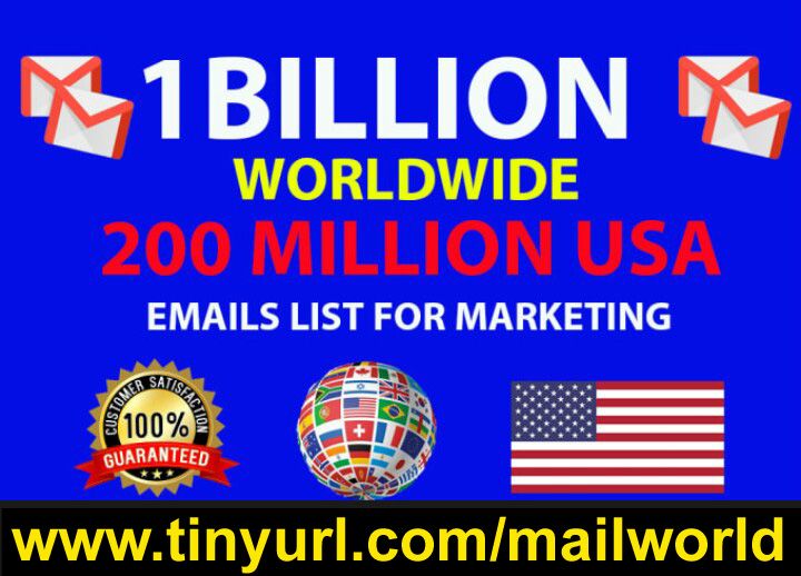 Download Over 1-Billion Worldwide Emails and Business Database