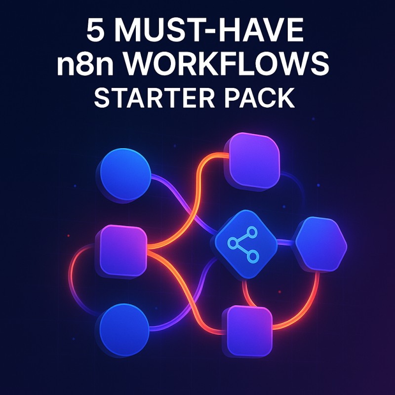 The 5 Must-Have n8n Workflows Starter Pack