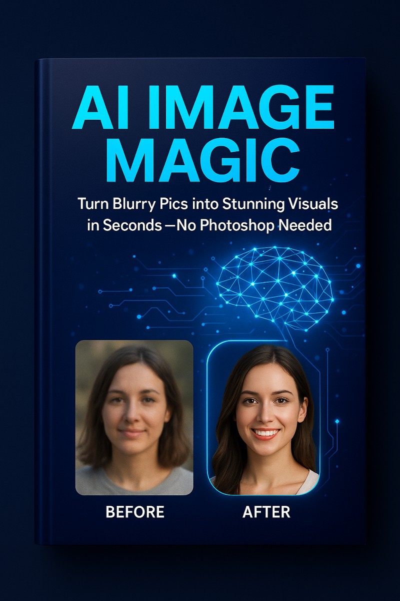 AI Image Magic: Turn Blurry Pics into Stunning Visuals in Seconds — No Photoshop Needed"