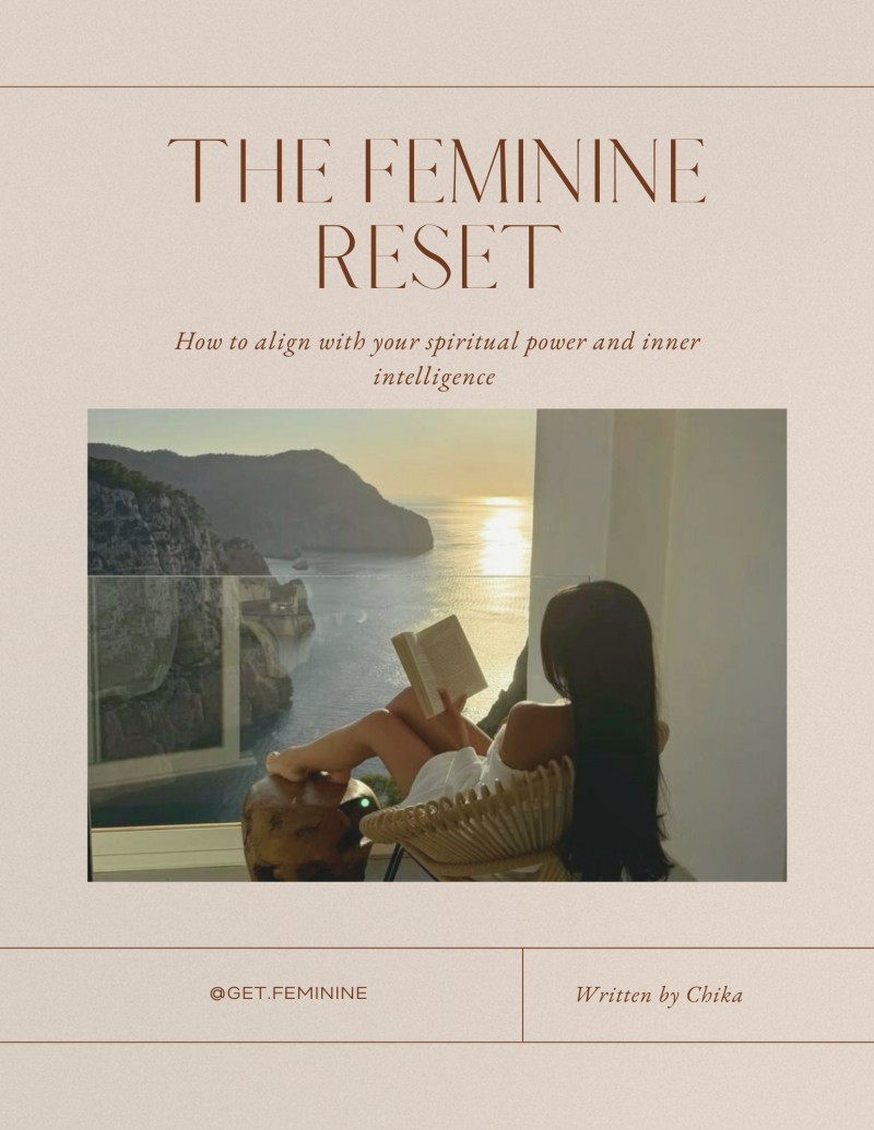The feminine reset