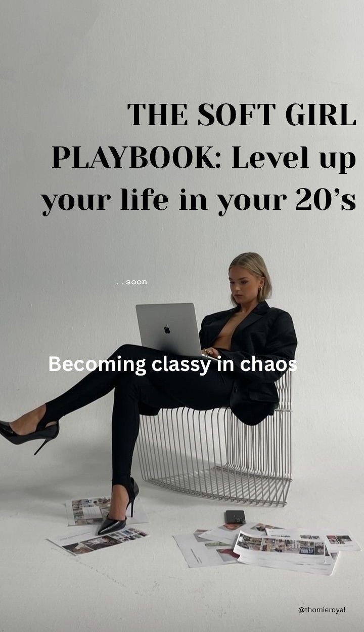 THE SOFT GIRL PLAYBOOK :Level up your life in your 20's