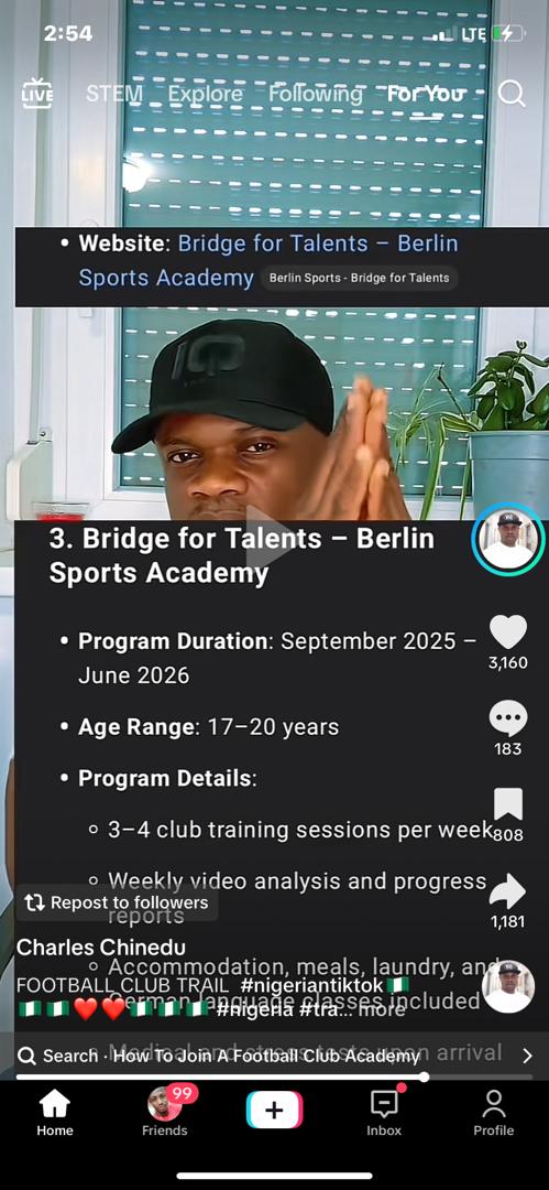 1-on-1 Private Consultation with Chinedu Justice Charles – Migration, Football Trials & Asylum Tips 🚀