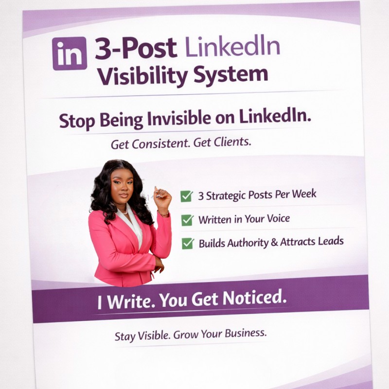 The 3-Post LinkedIn Visibility System