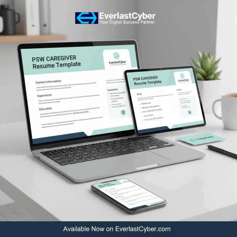 Customizable PSW Resume Template