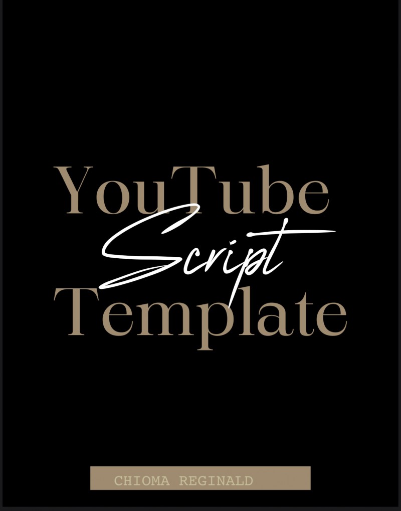 YouTube Script Template